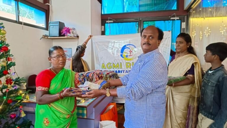 Christmas gifts for families project photograph