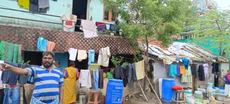 Padi Kuppam flood relief project photograph