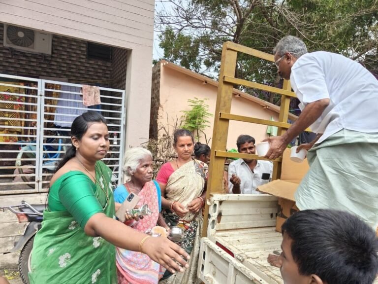Padi Kuppam flood relief project photograph