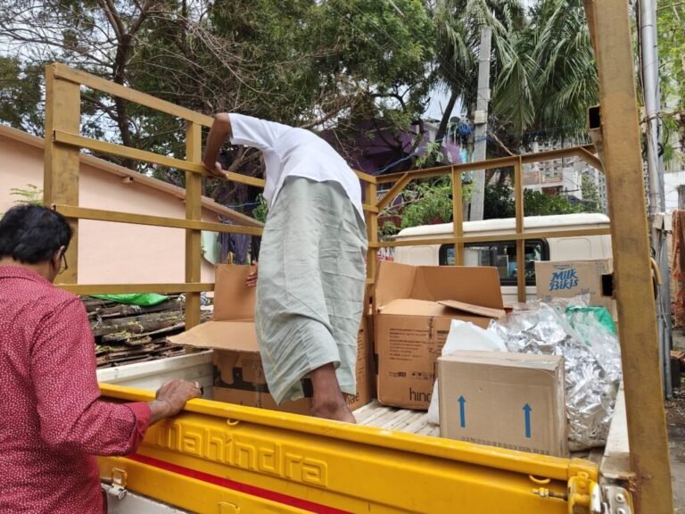 Padi Kuppam flood relief project photograph