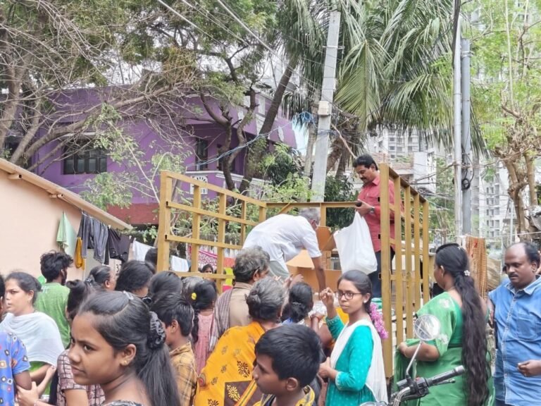 Padi Kuppam flood relief project photograph