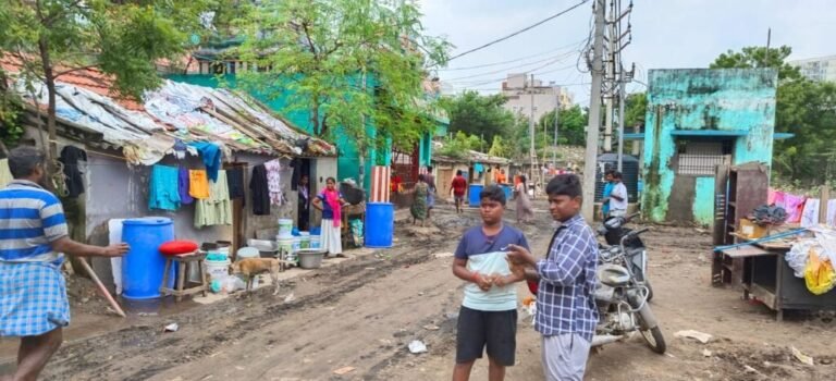 Padi Kuppam flood relief project photograph