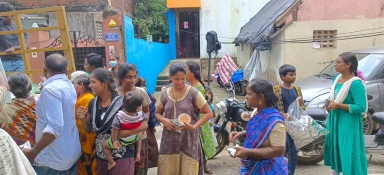 Padi Kuppam flood relief project photograph