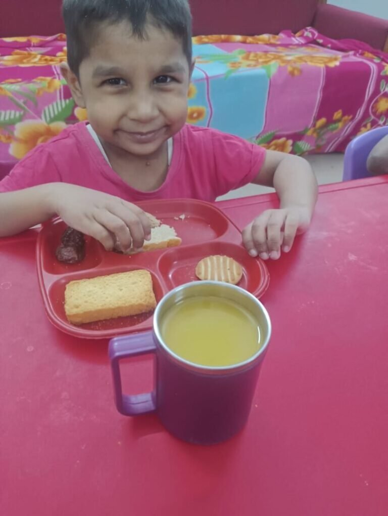 Snacks for the orphanage project photograph