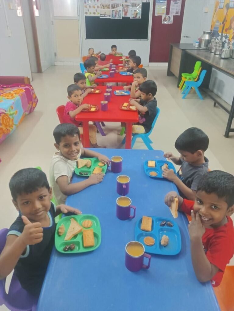 Snacks for the orphanage project photograph
