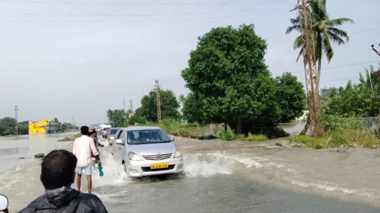 Villupuram flood relief project photograph