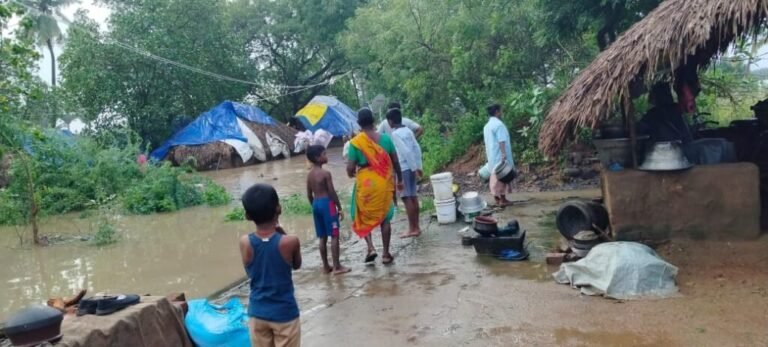 Villupuram flood relief project photograph