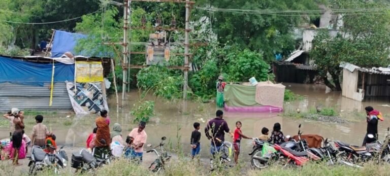 Villupuram flood relief project photograph