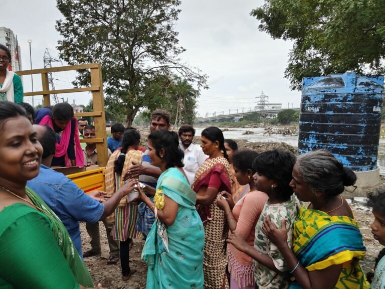 Padi Kuppam flood relief · 2023 project photograph