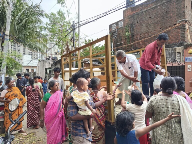 Padi Kuppam flood relief · 2023 project photograph