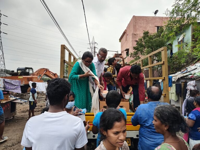Padi Kuppam flood relief · 2023 project photograph