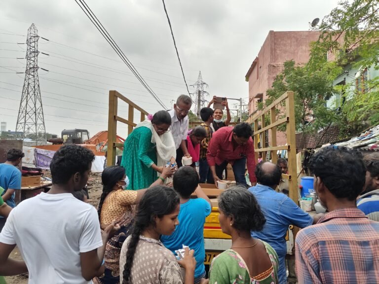 Padi Kuppam flood relief · 2023 project photograph