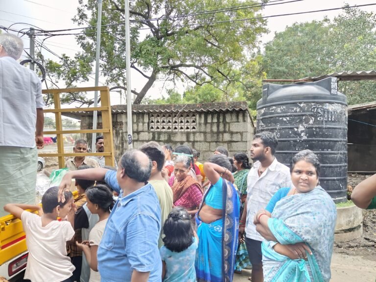 Padi Kuppam flood relief · 2023 project photograph
