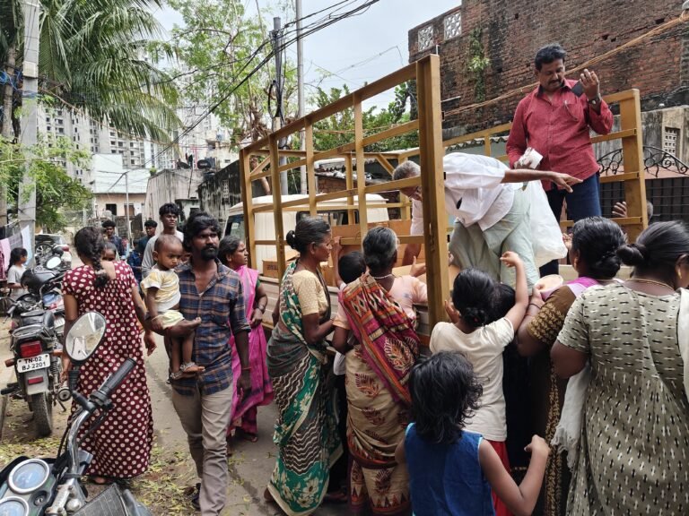 Padi Kuppam flood relief · 2023 project photograph