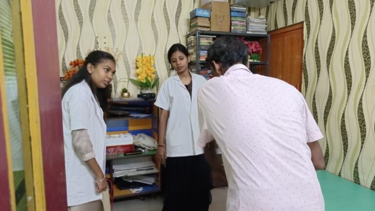 Medical camp and community activities project photograph