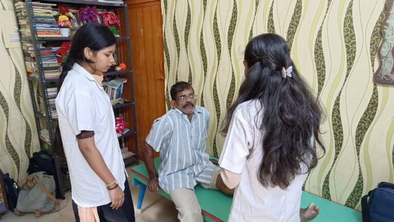 Medical camp and community activities project photograph
