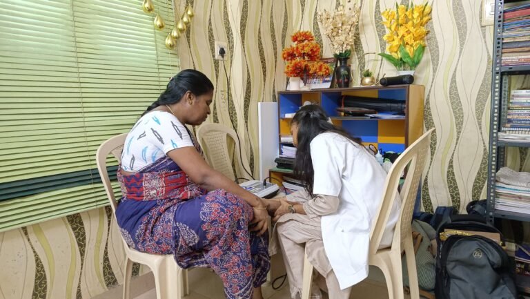 Medical camp and community activities project photograph