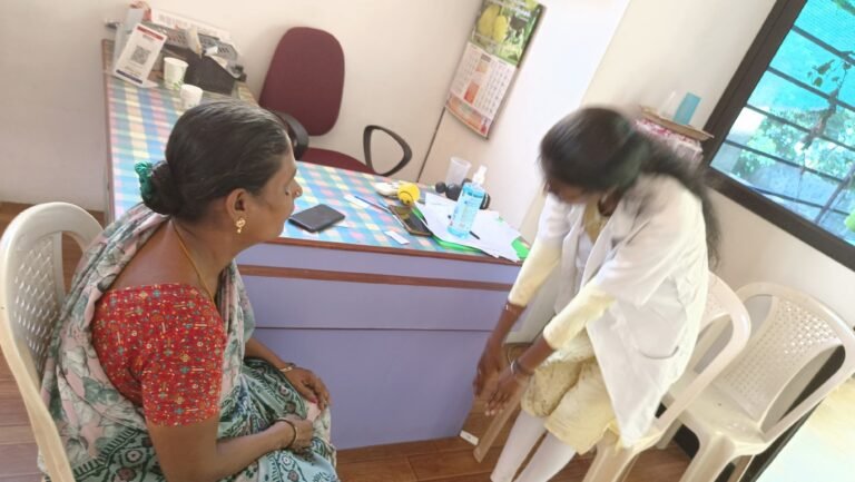 Medical camp and community activities project photograph