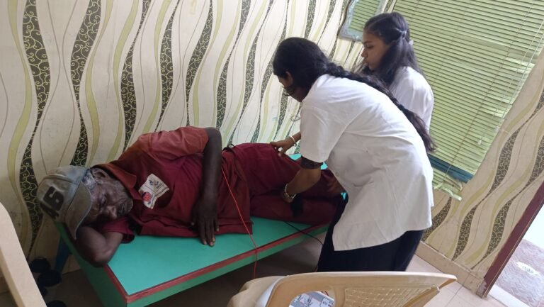 Medical camp and community activities project photograph