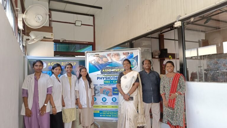 Medical camp and community activities project photograph