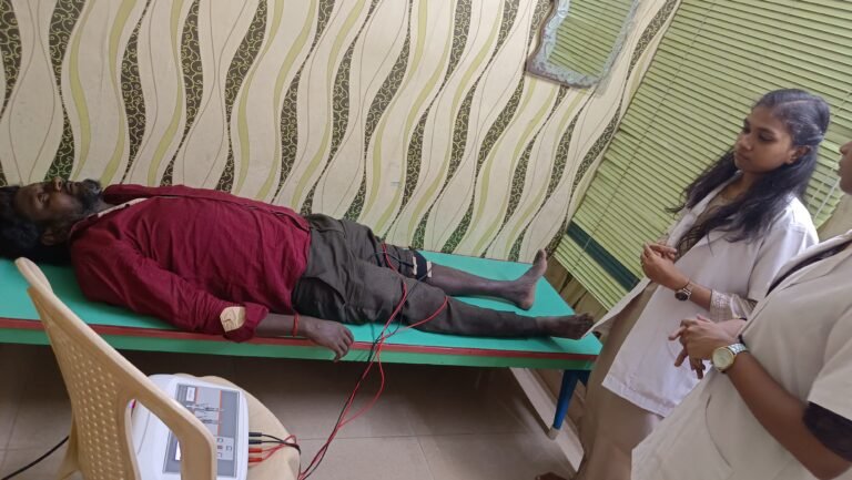 Medical camp and community activities project photograph