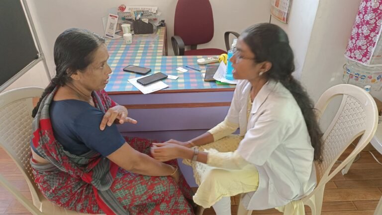 Medical camp and community activities project photograph