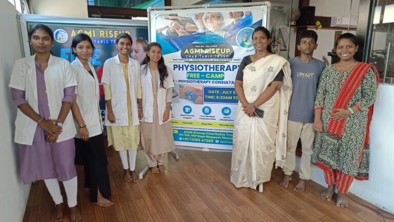 Medical camp and community activities project photograph
