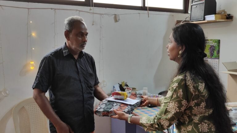 Medical camp and community activities project photograph