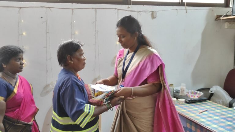 Medical camp and community activities project photograph